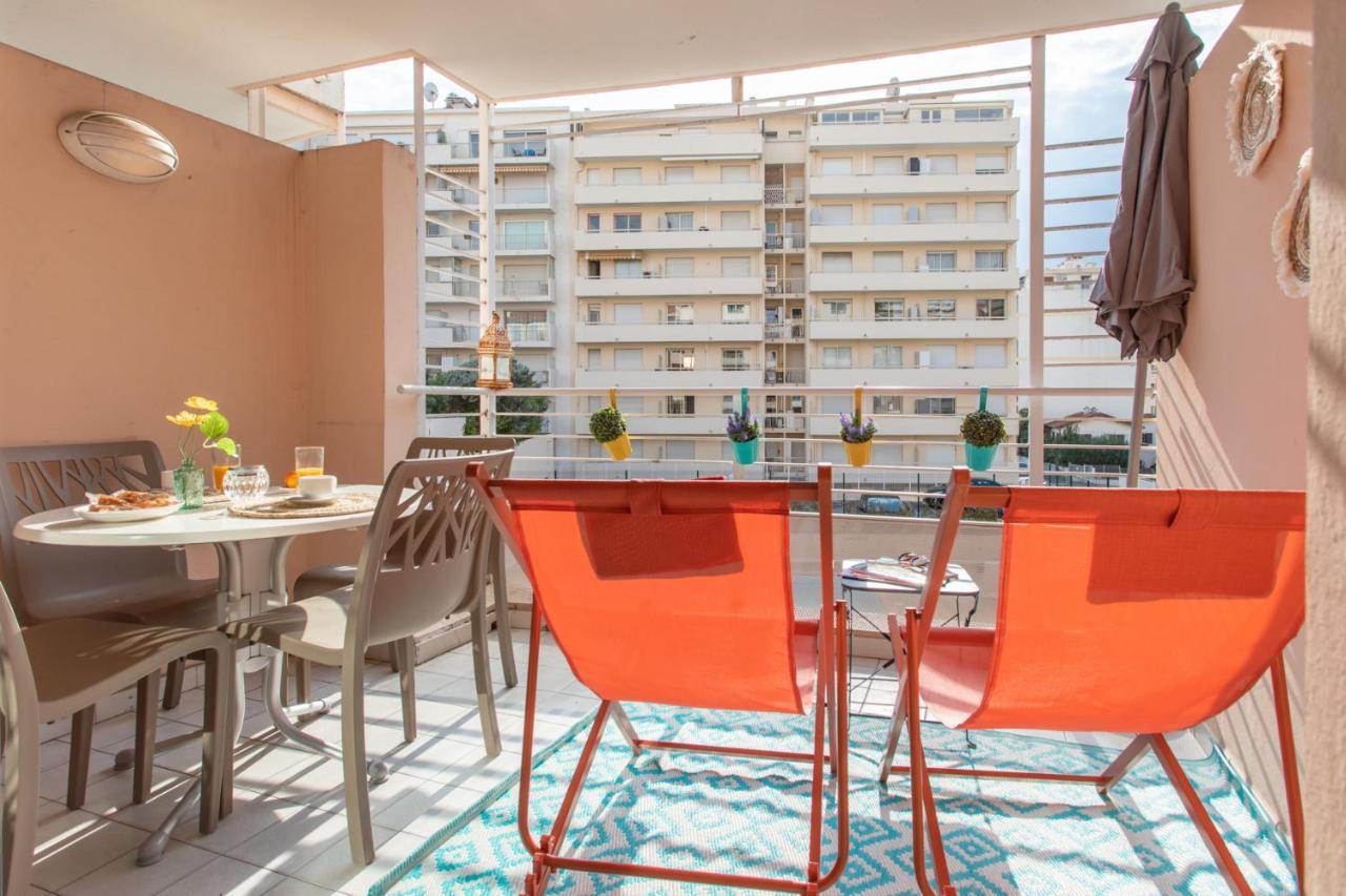 C1 Clemenceau Pool Balcony Bath Ac 2Mins Walk To Sand Beach Cannes Buitenkant foto